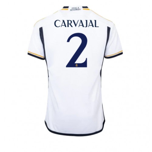 Maillot de foot Real Madrid Daniel Carvajal #2 Domicile 2023-24 Manches Courte